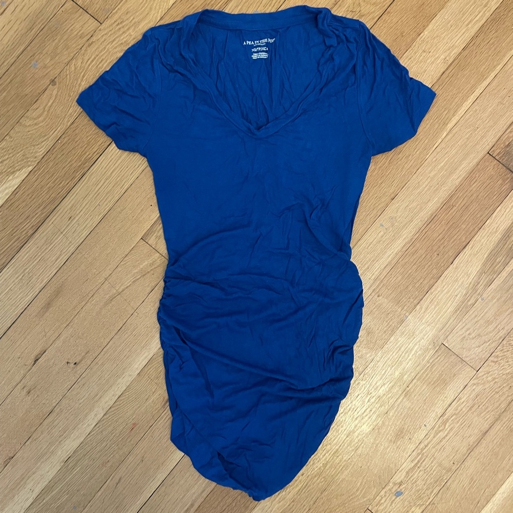 Short sleeved maternity t-shirt